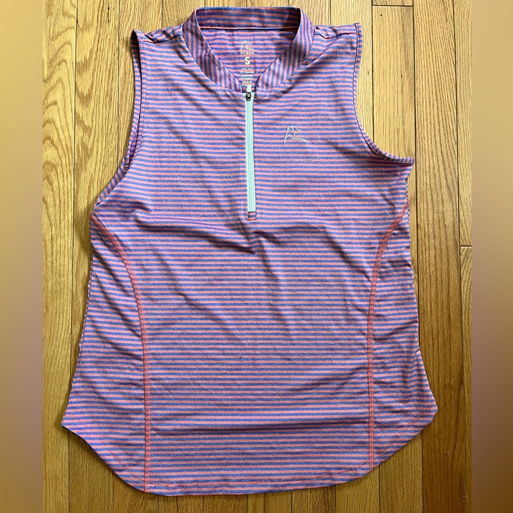Rhoback women’s sleeveless zip size small